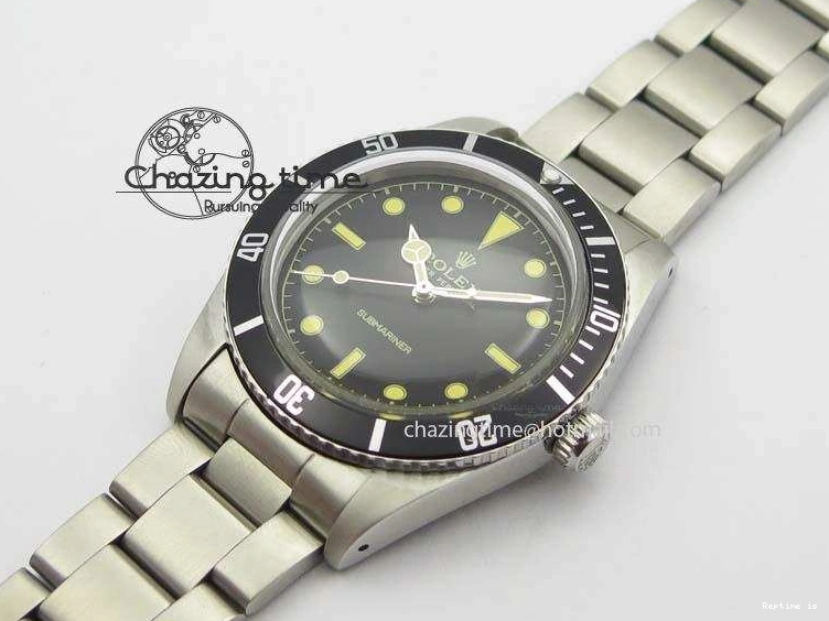 1223 Vintage 1680 Submariner No Date SS Black Dial On SS Bracelet A Timeless 3853